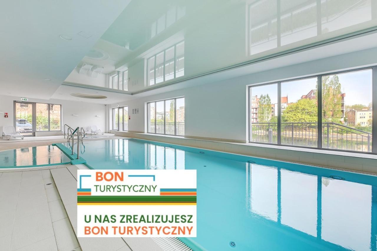 Apartments Waterlane Island Pool & Gym Spa Gdańsk Exterior foto
